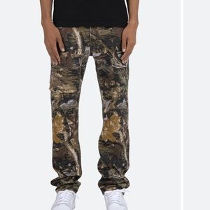 V266 CAMO BAGGY DENIM